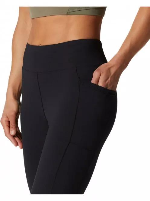 Mountain Hardwear Mountain Stretch Tight női aláöltöző nadrág fekete színben 6