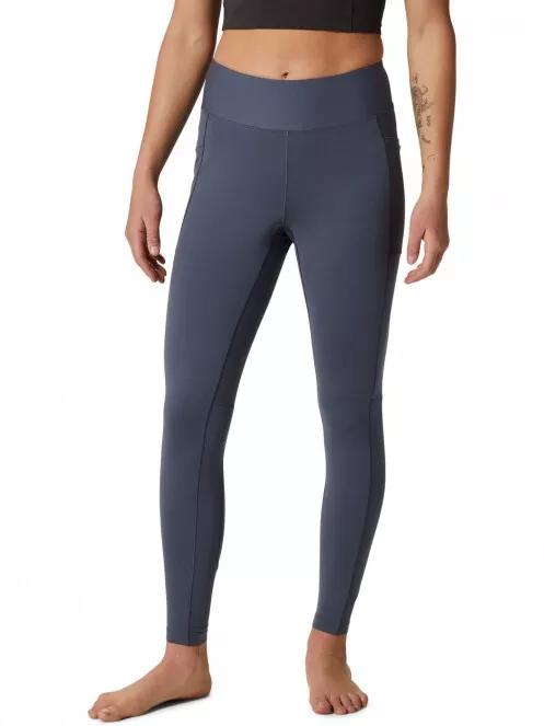 Mountain Hardwear Mountain Stretch Tight női aláöltöző nadrág kék színben 2