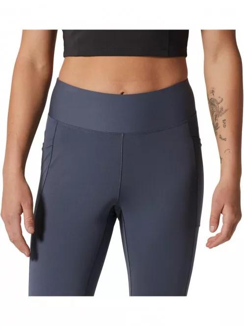 Mountain Hardwear Mountain Stretch Tight női aláöltöző nadrág kék színben 5