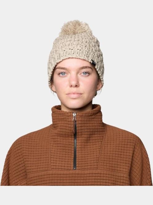 Mountain Hardwear Snow Capped™ Beanie női kötött sapka homok színben 5