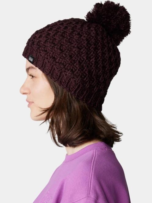 Mountain Hardwear Snow Capped™ Beanie női kötött sapka bordó színben 7