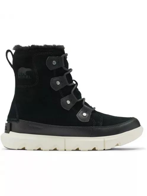 Sorel Sorel Explorer II Joan Faux Fur női hótaposó fekete színben 2
