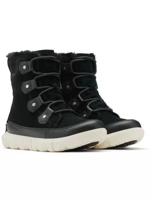 Sorel Sorel Explorer II Joan Faux Fur női hótaposó fekete színben 3