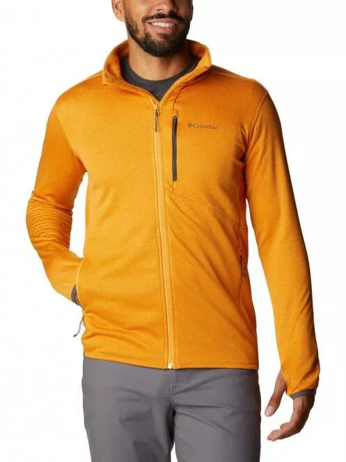 Columbia Park View Fleece Full Zip férfi polár pulóver narancssárga színben 2