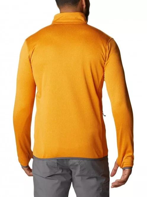 Columbia Park View Fleece Full Zip férfi polár pulóver narancssárga színben 3
