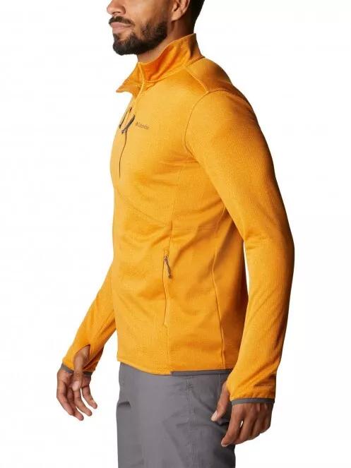 Columbia Park View Fleece Full Zip férfi polár pulóver narancssárga színben 4