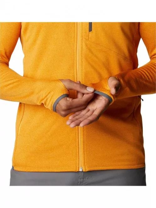 Columbia Park View Fleece Full Zip férfi polár pulóver narancssárga színben 7