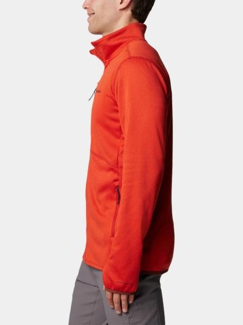 Columbia Park VIew Fleece Full Zip férfi polár pulóver piros színben 3