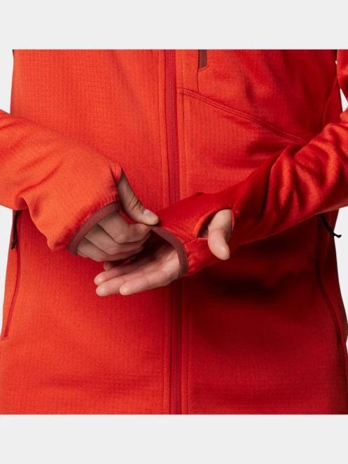 Columbia Park VIew Fleece Full Zip férfi polár pulóver piros színben 8