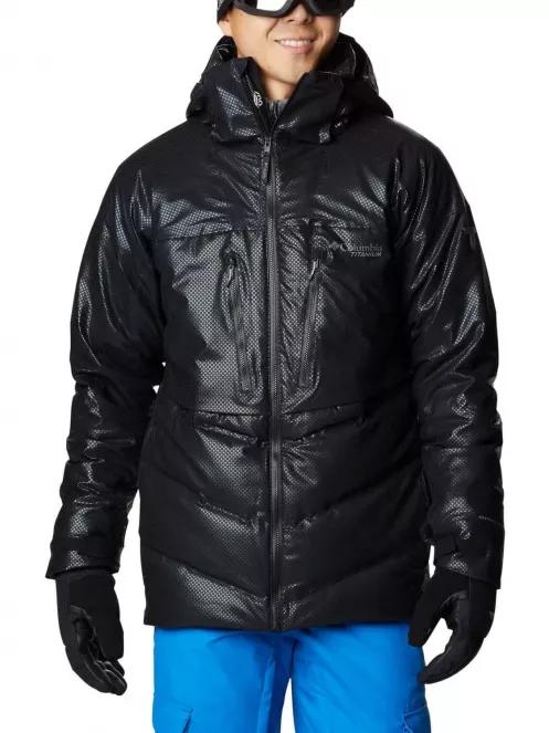 Columbia Powder Keg Black Dot Down Jacket férfi síkabát fekete színben 2