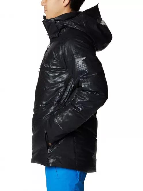 Columbia Powder Keg Black Dot Down Jacket férfi síkabát fekete színben 4