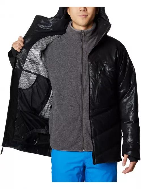 Columbia Powder Keg Black Dot Down Jacket férfi síkabát fekete színben 5