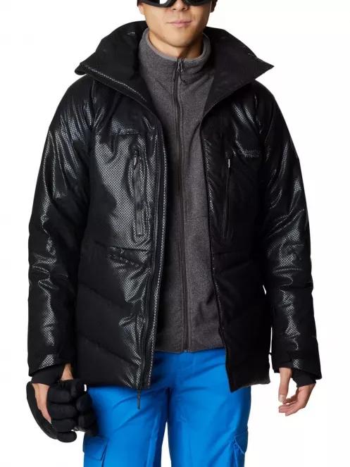 Columbia Powder Keg Black Dot Down Jacket férfi síkabát fekete színben 6