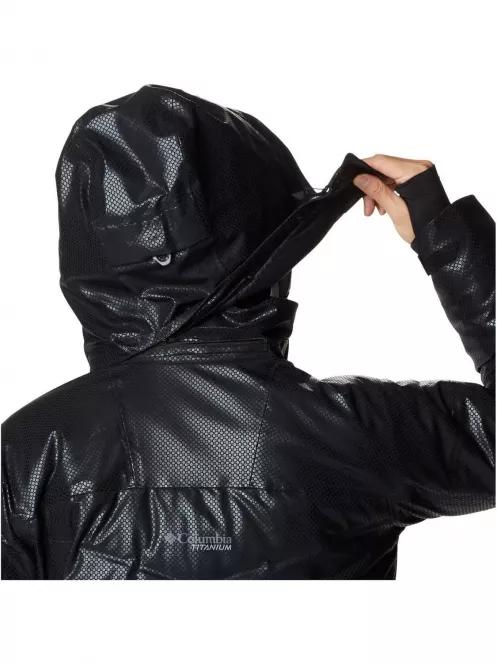 Columbia Powder Keg Black Dot Down Jacket férfi síkabát fekete színben 8