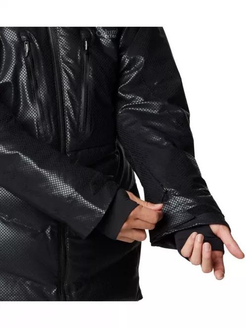 Columbia Powder Keg Black Dot Down Jacket férfi síkabát fekete színben 9