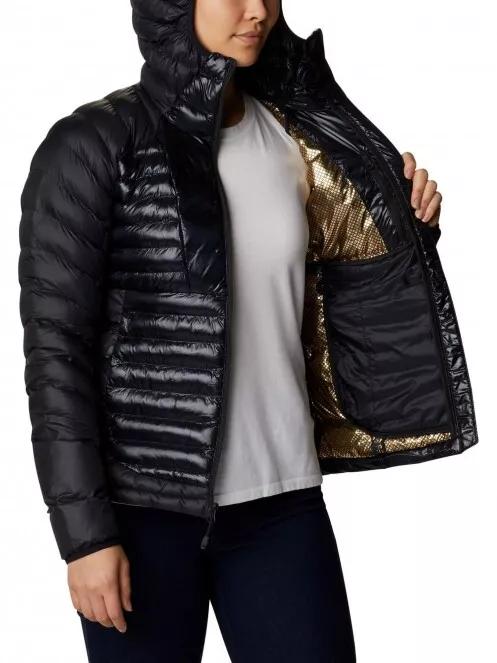 Columbia Labyrinth Loop Hooded Jacket női télikabát fekete színben 5