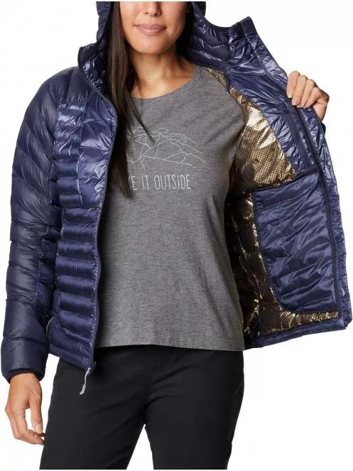 Columbia Labyrinth Loop Hooded Jacket női télikabát kék színben 5