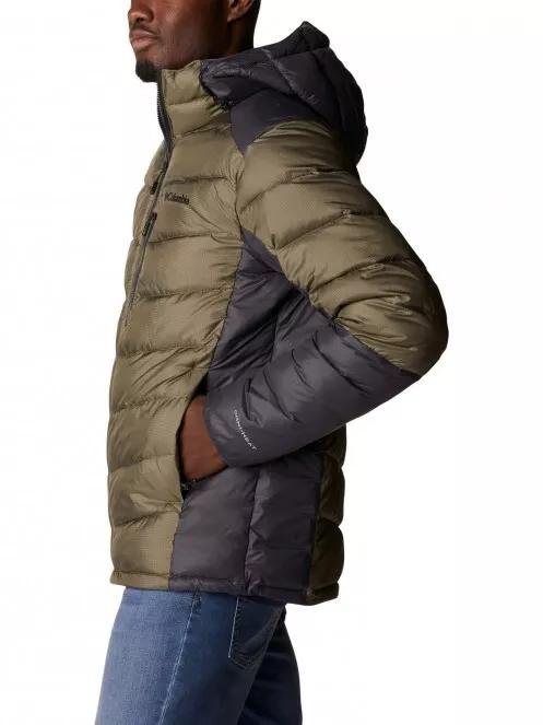 Columbia Labyrinth Loop Hooded Jacket férfi télikabát zöld színben 4