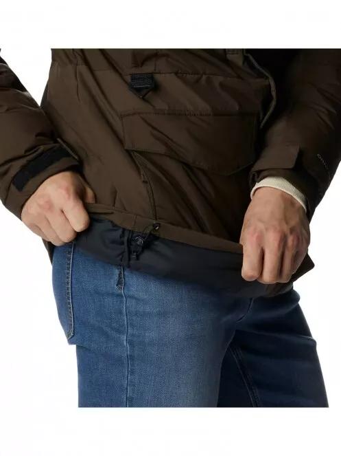 Columbia Marquam Peak Fusion Parka férfi télikabát barna színben 6