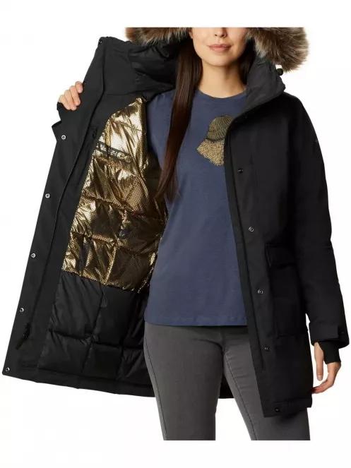 Columbia Little Si Insulated Parka női télikabát fekete színben 5