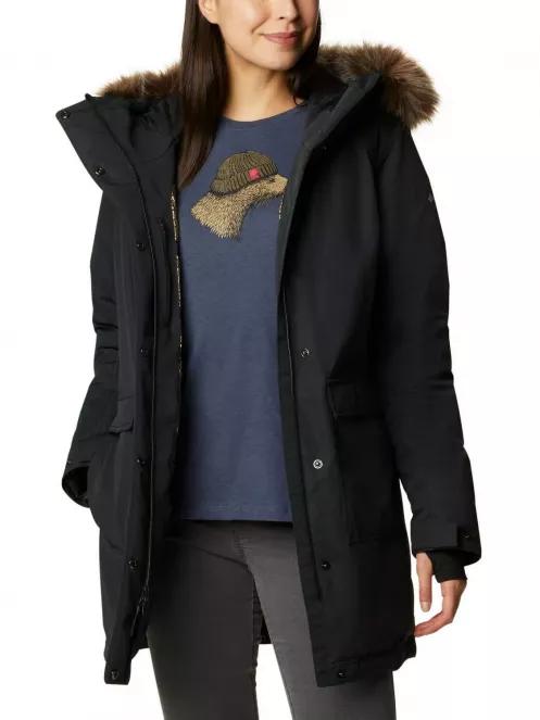 Columbia Little Si Insulated Parka női télikabát fekete színben 6