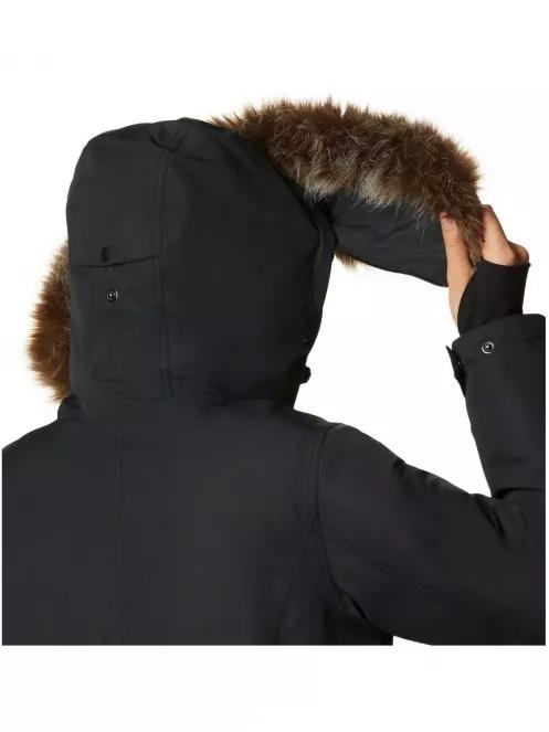 Columbia Little Si Insulated Parka női télikabát fekete színben 7