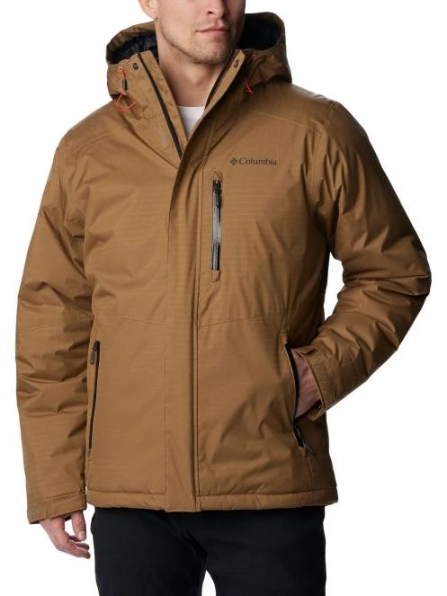 Columbia Oak Harbor Insulated Jacket férfi télikabát barna színben 2