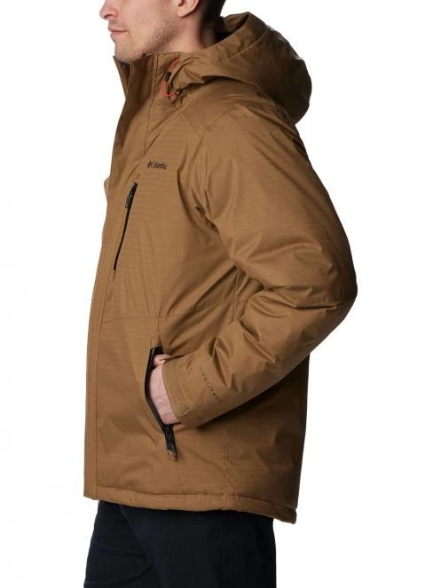 Columbia Oak Harbor Insulated Jacket férfi télikabát barna színben 3