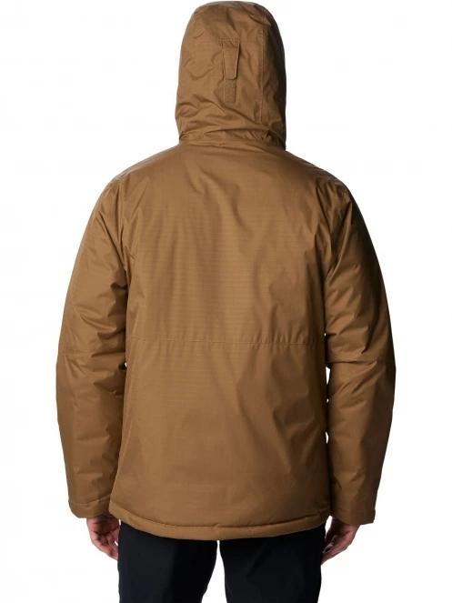 Columbia Oak Harbor Insulated Jacket férfi télikabát barna színben 4
