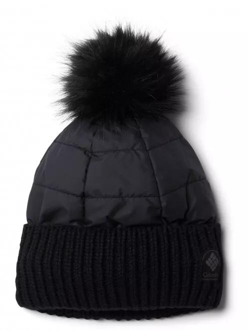 Columbia Snow Diva Beanie női bojtos sapka fekete színben 2