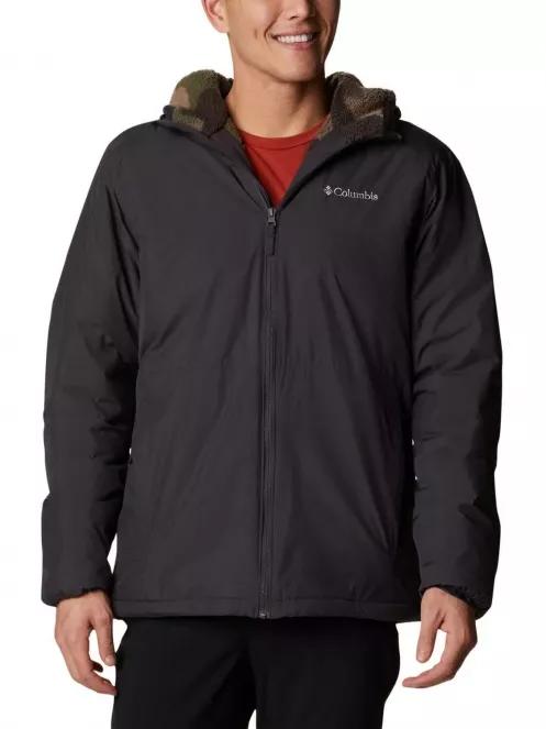 Columbia Grand Wall Sherpa Jacket férfi utcai kabát fekete színben 2
