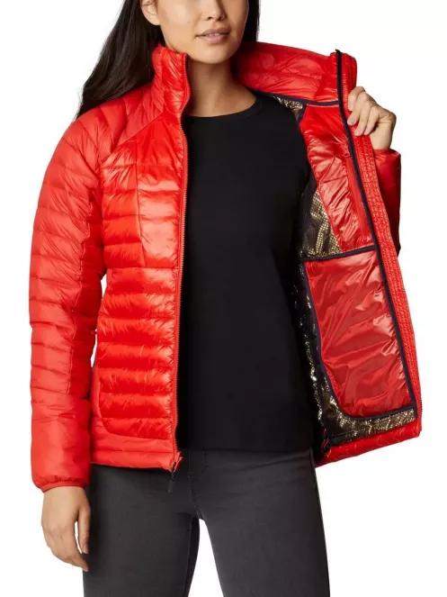 Columbia Labyrinth Loop Jacket női utcai kabát piros színben 5