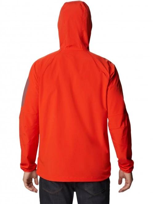 Columbia Tall Heights Hooded Softshell férfi softshell kabát narancssárga színben 4