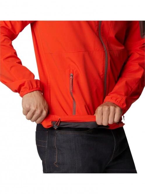 Columbia Tall Heights Hooded Softshell férfi softshell kabát narancssárga színben 6