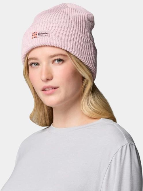 Columbia Lost Lager II Beanie kötött sapka rózsaszín színben 3