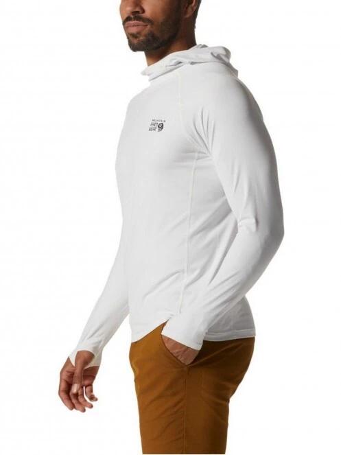 Mountain Hardwear Crater Lake Hoody férfi kapucnis pulóver szürke színben 4