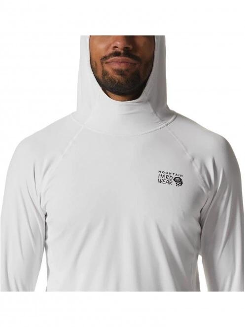 Mountain Hardwear Crater Lake Hoody férfi kapucnis pulóver szürke színben 6