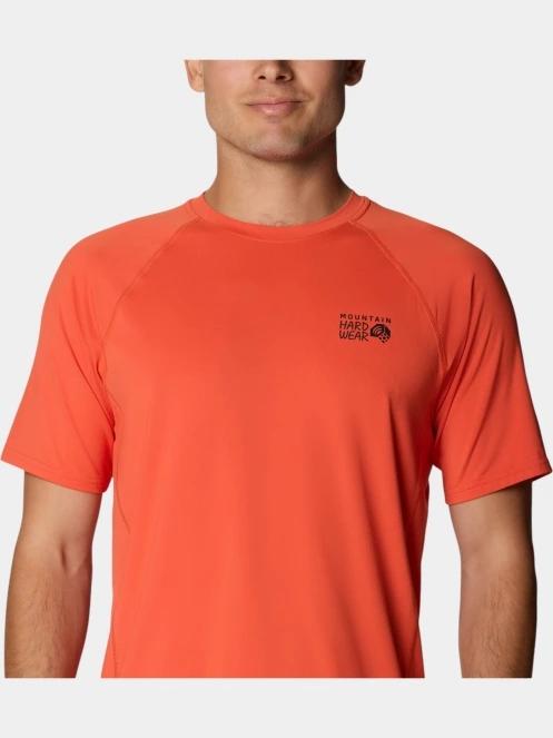 Mountain Hardwear Crater Lake Short Sleeve férfi rövid ujjú sport póló piros színben 6