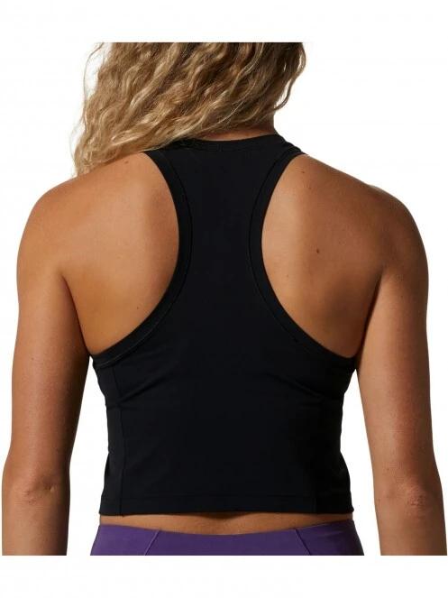 Mountain Hardwear Mountain Stretch Tanklette női rövid ujjú sport póló fekete színben 6