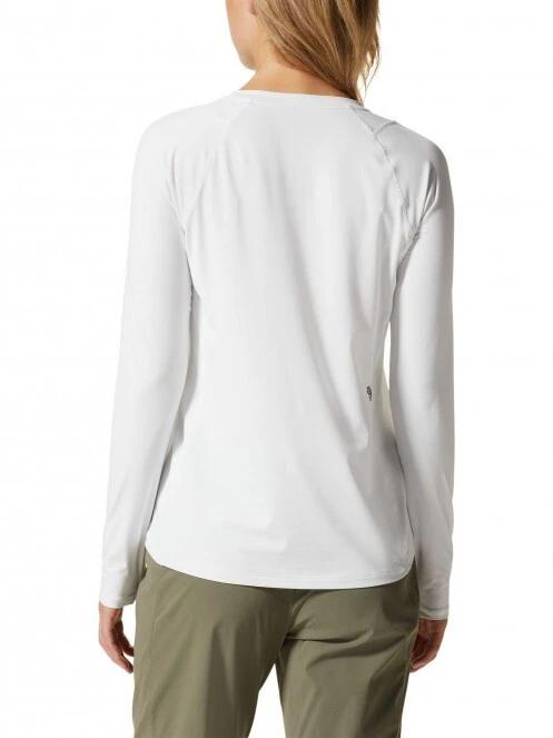 Mountain Hardwear Crater Lake Long Sleeve női hosszú ujjú sport póló szürke színben 4