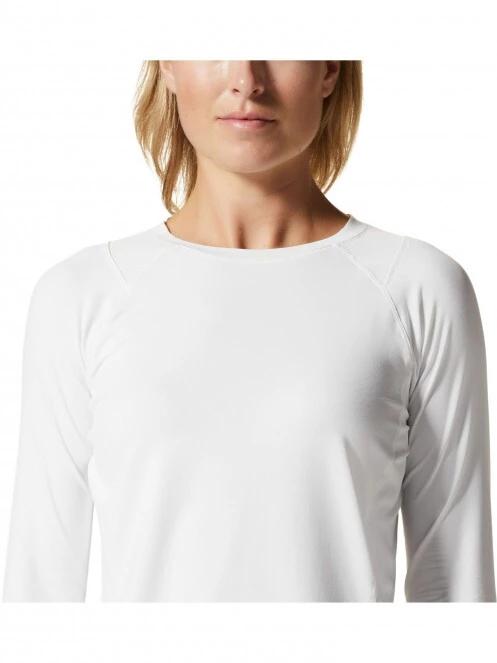 Mountain Hardwear Crater Lake Long Sleeve női hosszú ujjú sport póló szürke színben 5