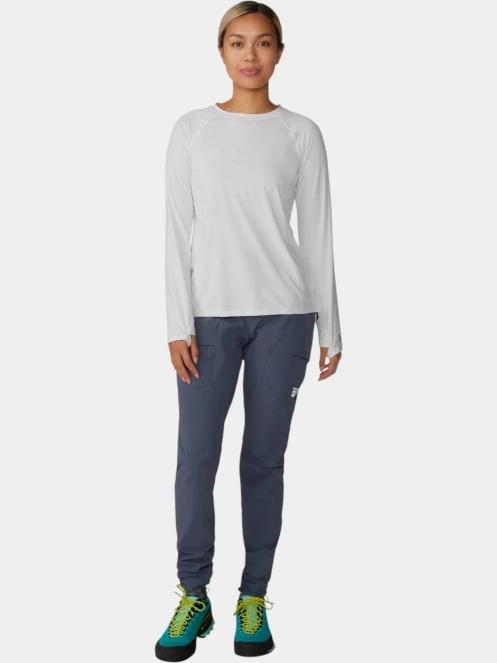 Mountain Hardwear Crater Lake Long Sleeve női hosszú ujjú sport póló fehér színben 5