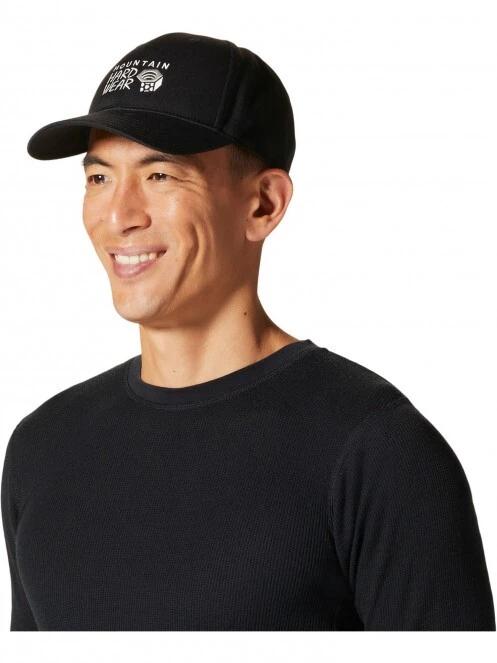 Mountain Hardwear MHW Logo 6-Panel férfi baseball sapka fekete színben 5