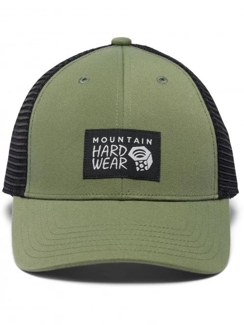 Mountain Hardwear MHW Logo Trucker Hat baseball sapka zöld színben 3