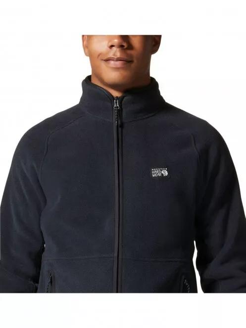 Mountain Hardwear Polartec Dbl Brushed Full Zip férfi polár pulóver fekete színben 5