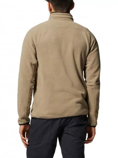 Mountain Hardwear Polartec Double Brushed Full Zip Jacket férfi polár pulóver homok színben 3
