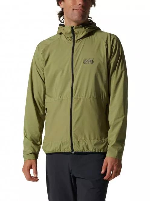 Mountain Hardwear Kor AirShell Hoody férfi széldzseki zöld színben 2