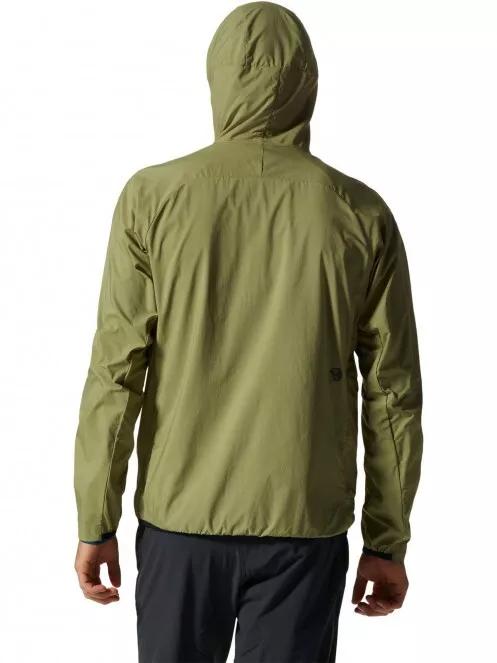 Mountain Hardwear Kor AirShell Hoody férfi széldzseki zöld színben 3