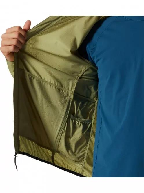 Mountain Hardwear Kor AirShell Hoody férfi széldzseki zöld színben 6