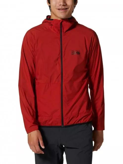 Mountain Hardwear Kor AirShell Hoody férfi széldzseki piros színben 2